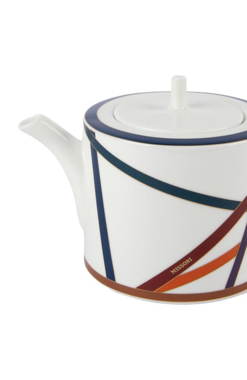 Missoni Home Nastri Teapot In Multi