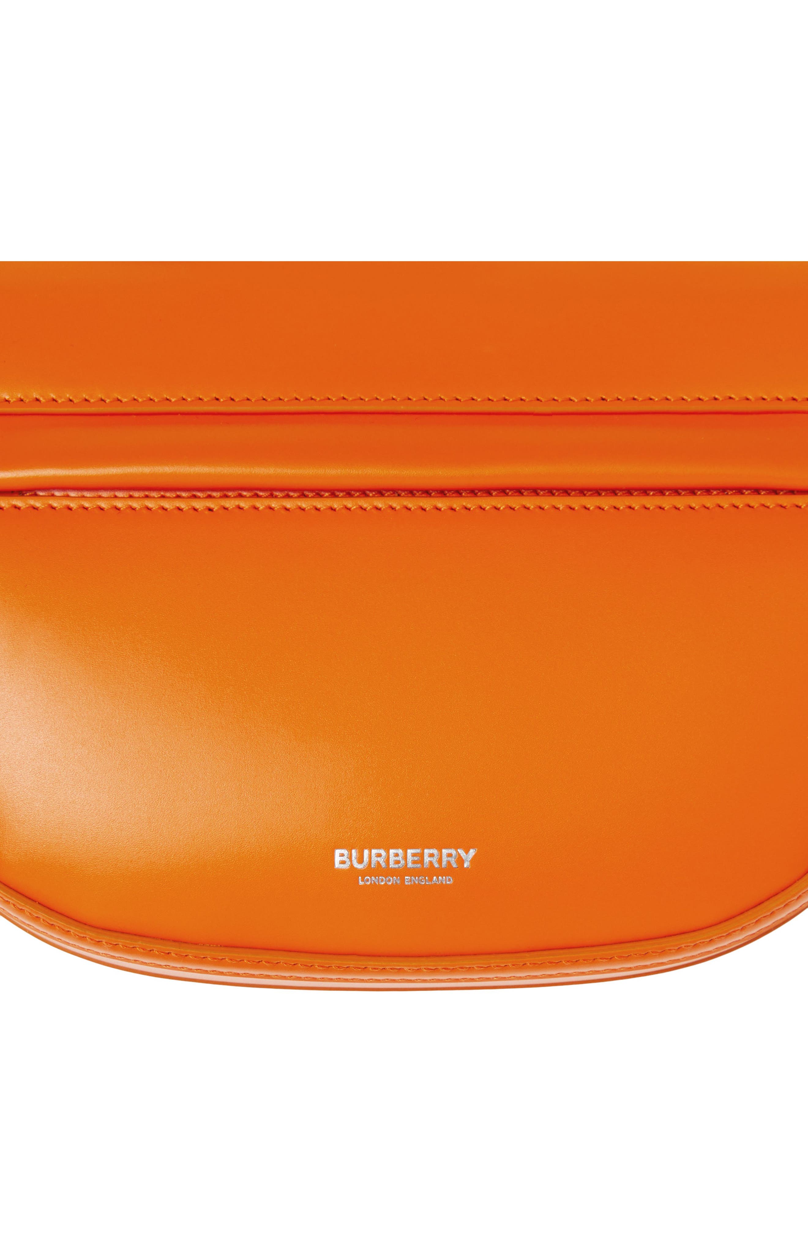 Burberry Mini Olympia Leather Shoulder Bag, Alternate, color, 