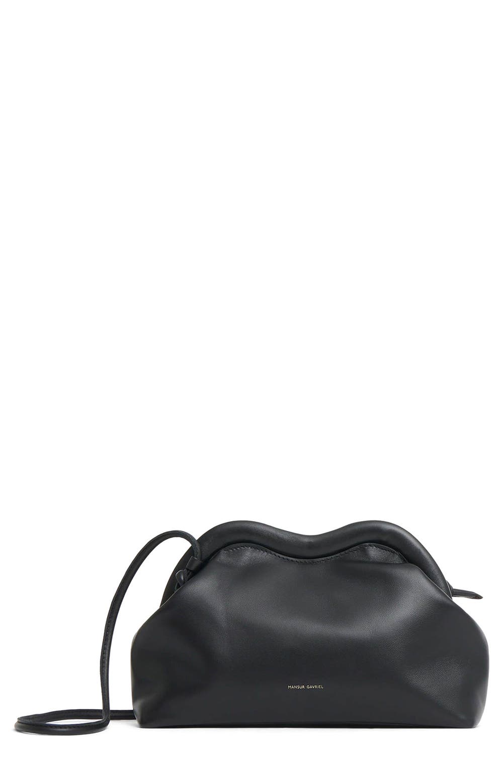 Baci Frame Shoulder Bag, color, BLACK/ FLAMMA