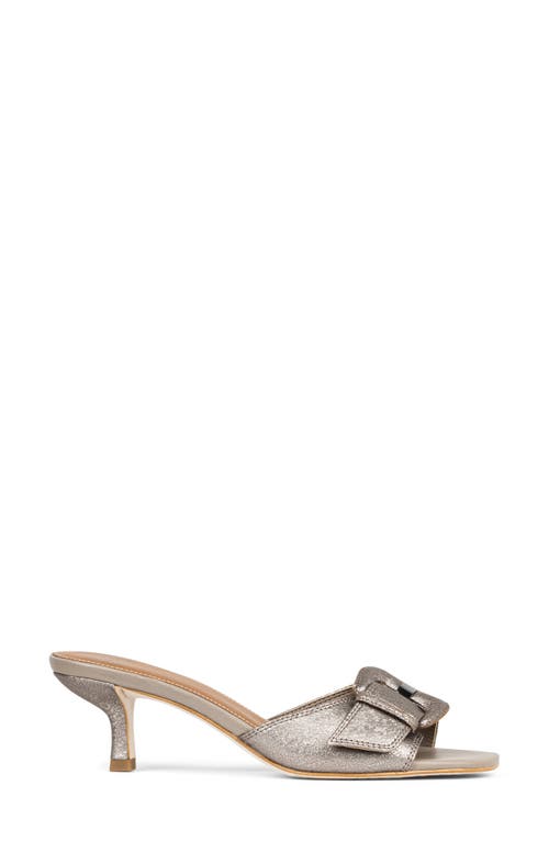 DONALD PLINER DONALD PLINER BUCKLE KITTEN HEEL SANDAL