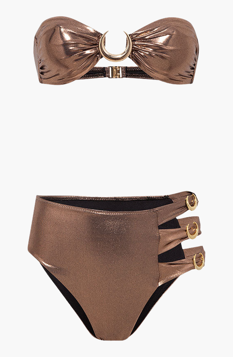 Luna B AURORA BIKINI, Alternate, color, Copper