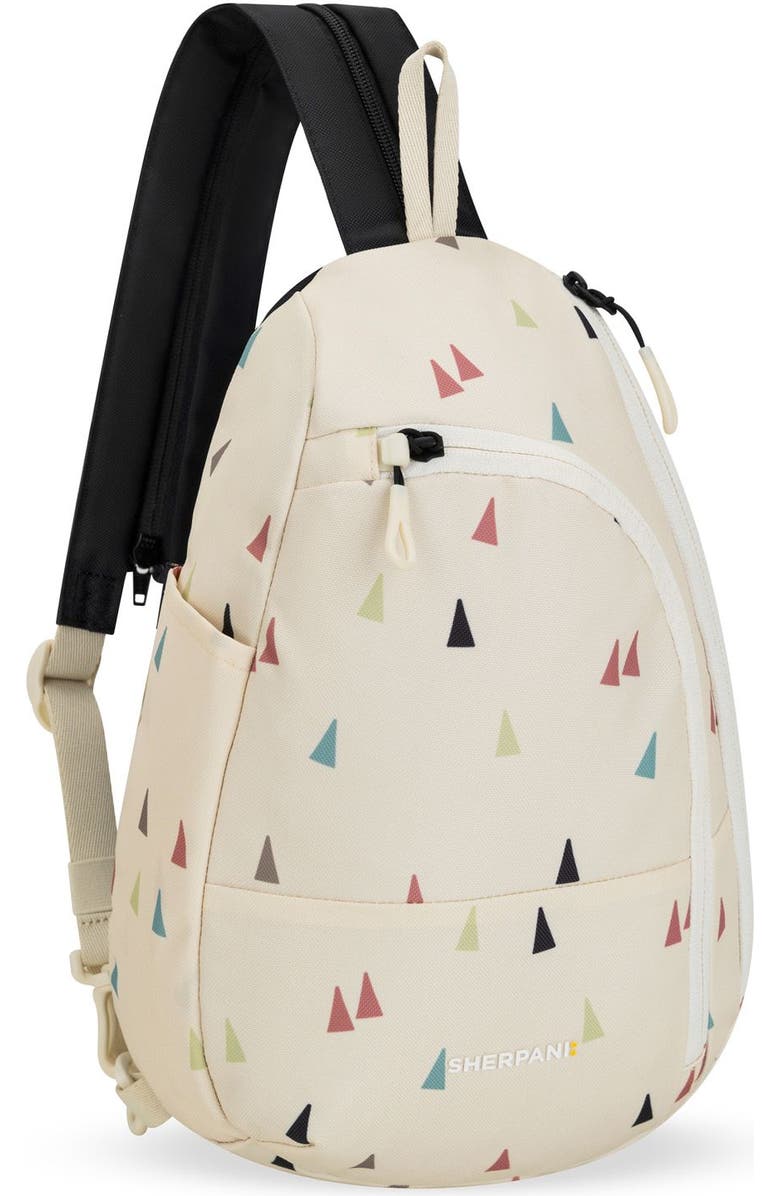Sherpani Wayfarer Small Convertible 8L Sling Backpack, Alternate, color, Terrazzo