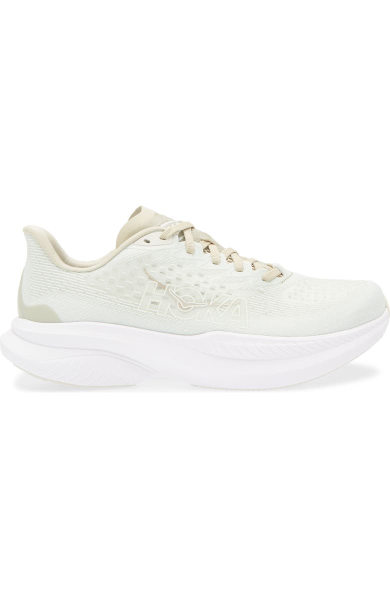 HOKA Mach 6 Running Shoe, Alternate, color, Oyster Mushroom / Truffle Salt