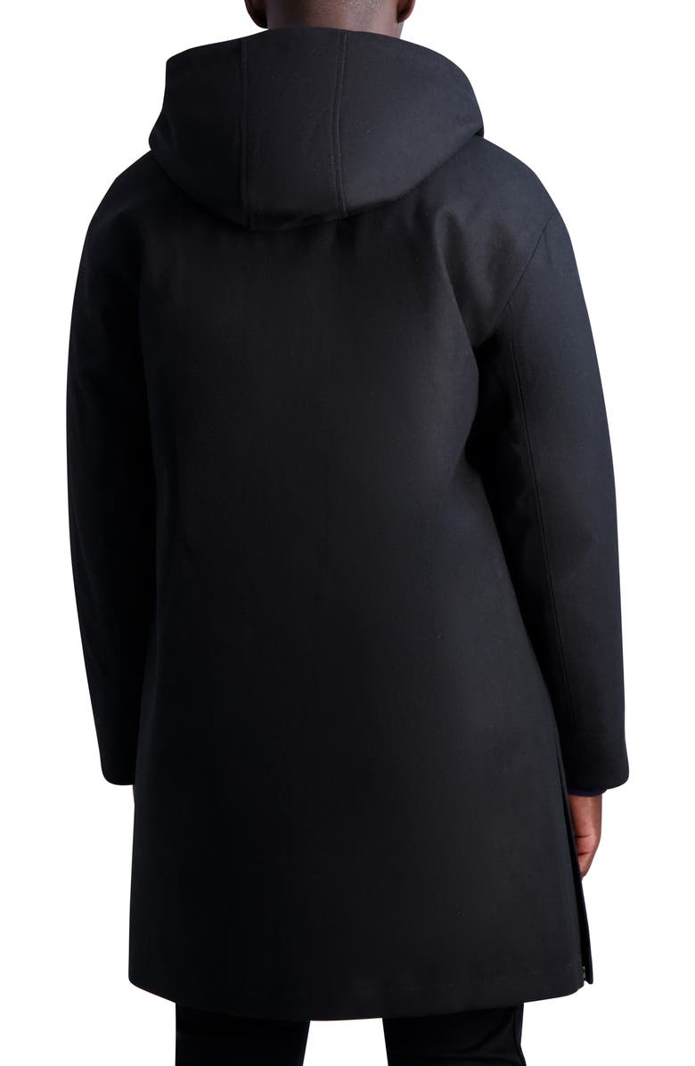 KARL LAGERFELD PARIS Hooded Parka, Alternate, color, 