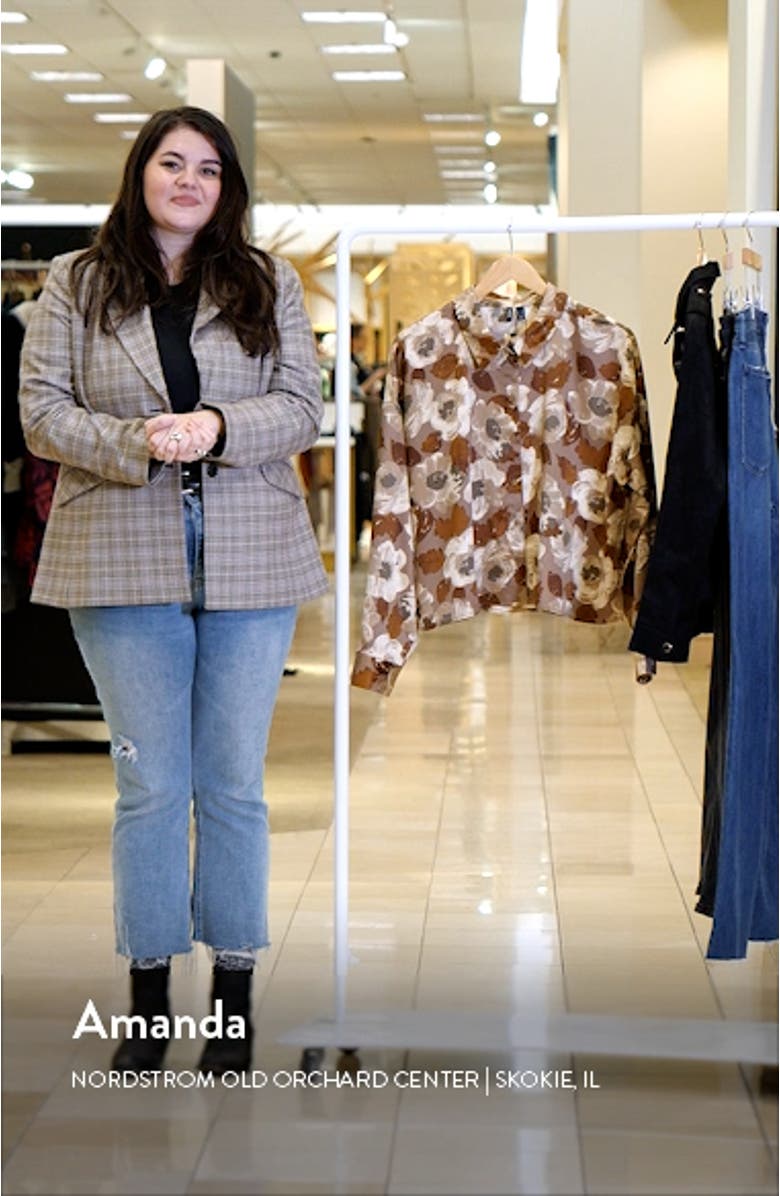 Merle Nelly Floral Print Button-Up Shirt, sales video thumbnail