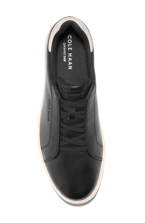 Cole Haan Grandpro Luxe Slip-on Sneaker In Black