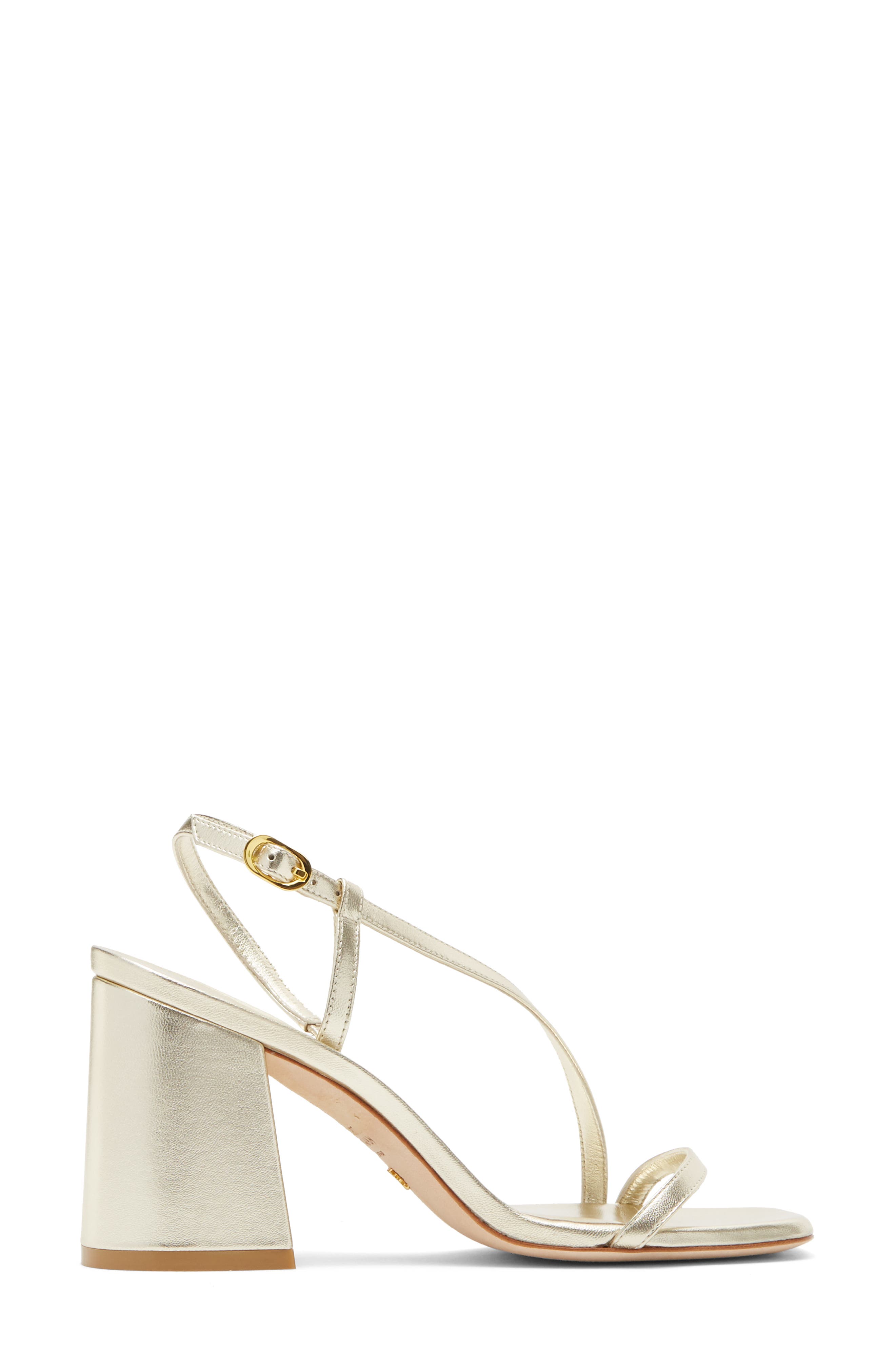 Stuart Weitzman Soiree 85 Block Sandal, Alternate, color, 