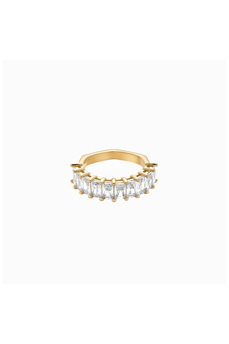 Fernanda Crystal Statement Ring Trendy Bold Design, Main, color, Gold