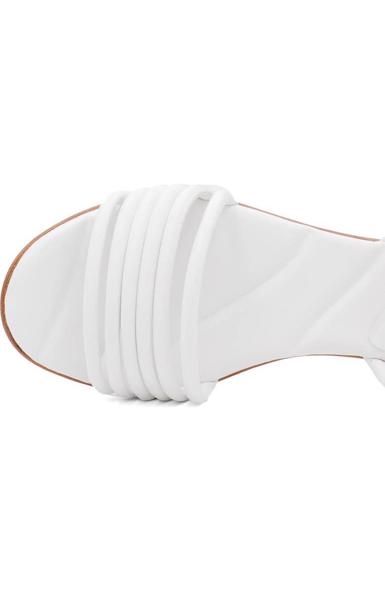 Amalfi by Rangoni Barocco Ankle Strap Sandal, Alternate, color, White Parmasoft