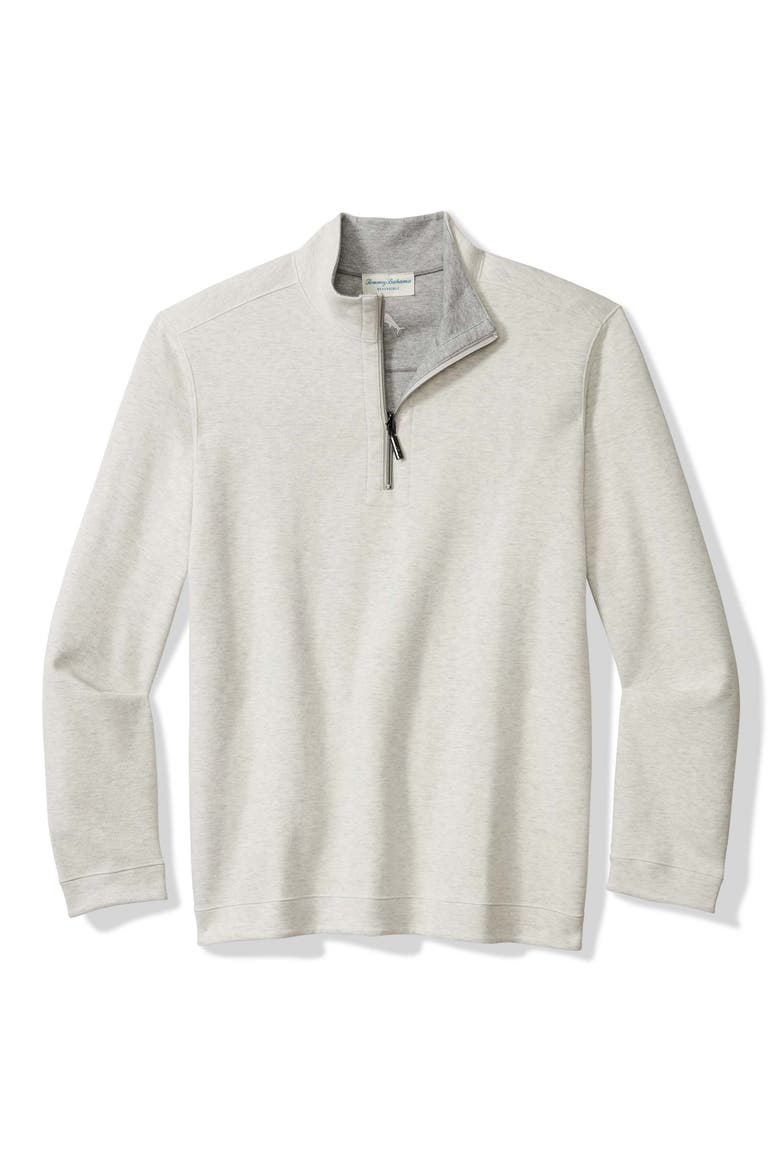 Flipview Reversible Half Zip Pullover, Main, color, LYCHEE HEATHER