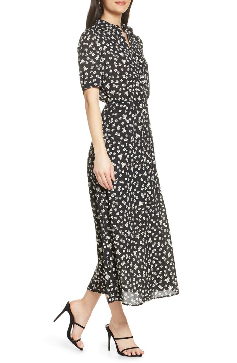 BB Dakota by Steve Madden The Floral Education Midi Dress, Alternate, color, 