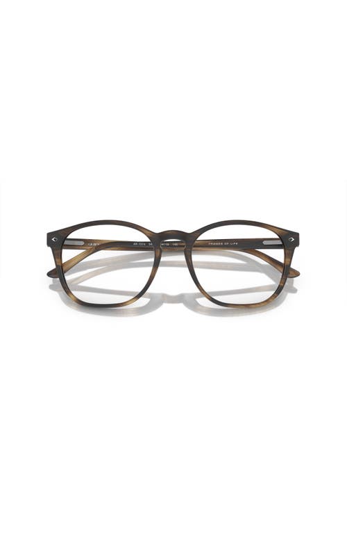Giorgio Armani 50mm Phantos Optical Glasses In Brown