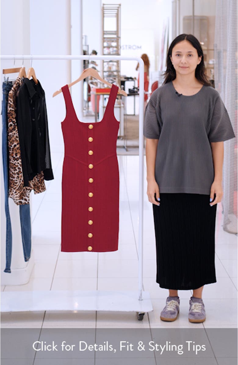 Soleil Body-Con Knit Dress, sales video thumbnail