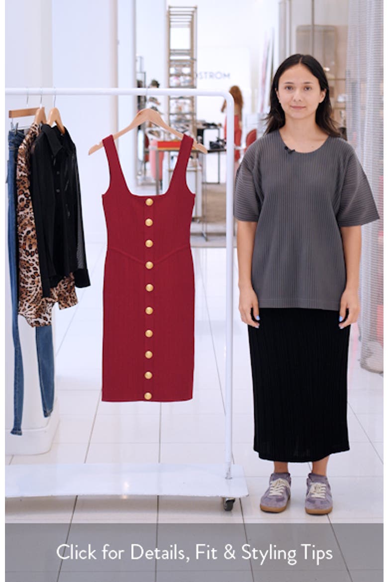 Soleil Body-Con Knit Dress video