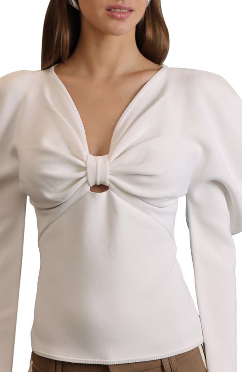 Avec Les Filles Exaggerated Dolman Sleeve Sweater In Neutral