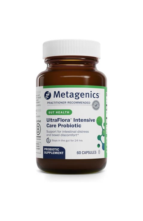 UltraFlora Intensive Care Probiotic Digestive Supplement 60 Capsules