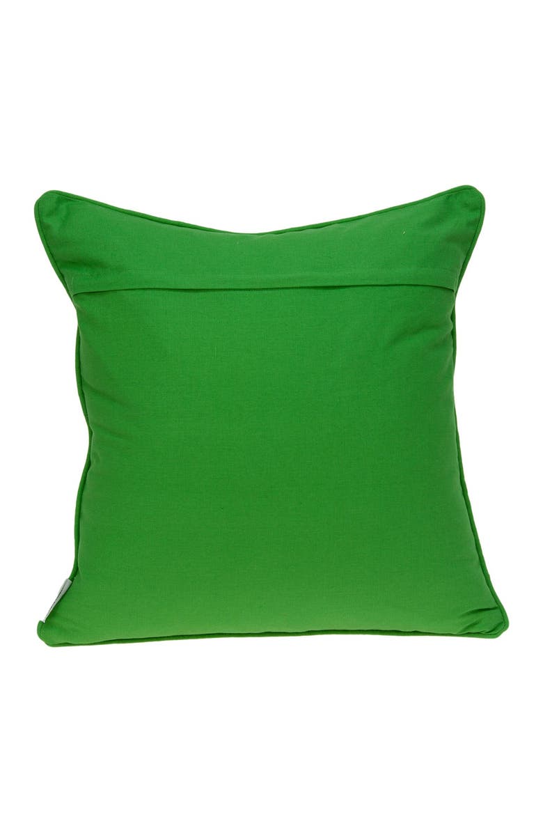 PARKLAND COLLECTION Gamma Traditional Pillow - 20" x 20" - Green, Alternate, color, Green