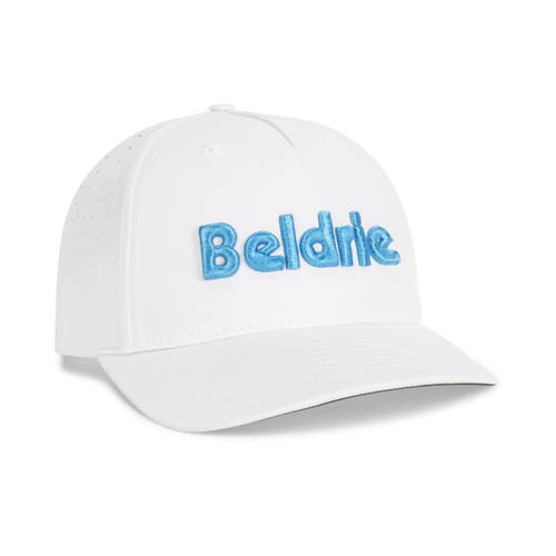 Beldrie Snapback Hat In White