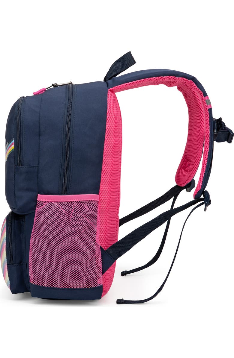 Nautica Retro Rainbow 16 Inch Backpack for Kids and Teens, Alternate, color, Retro Rainbow