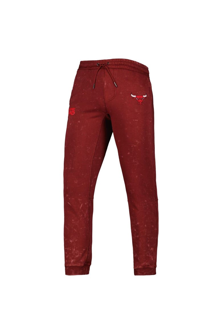 Unisex The Wild Collective Red Chicago Bulls Acid Tonal Jogger Pants, Alternate, color, Red