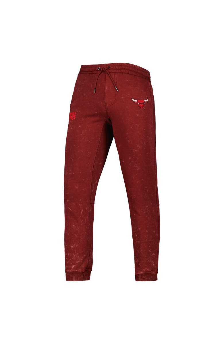 THE WILD COLLECTIVE Unisex The Wild Collective Red Chicago Bulls Acid Tonal Jogger Pants, Alternate, color, Red