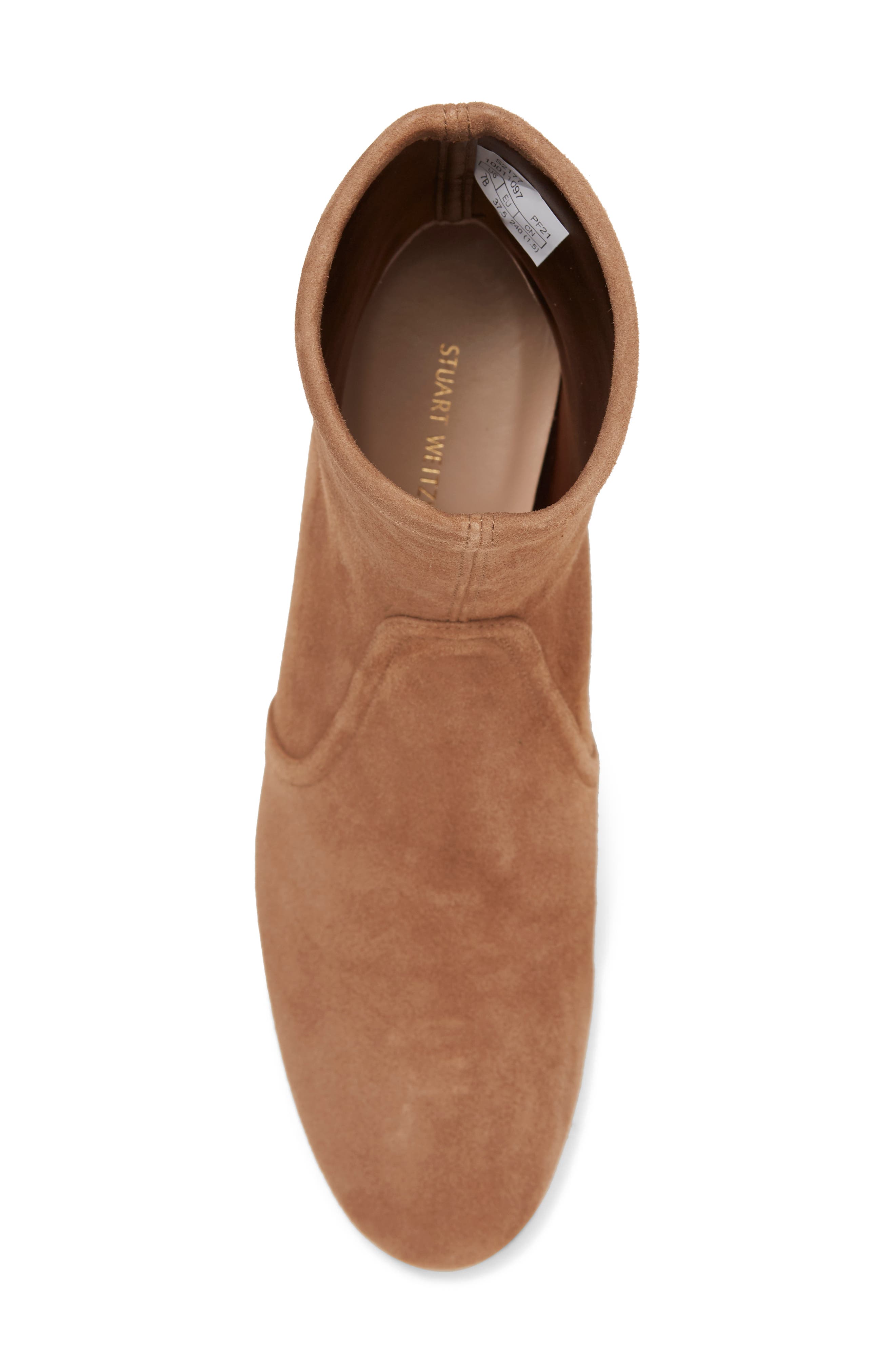 Margot Block Heel Bootie, Alternate, color, CAMEL