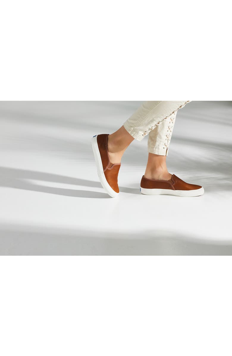 Keds<sup>®</sup> Double Decker Platform Slip-On Sneaker, Alternate, color,