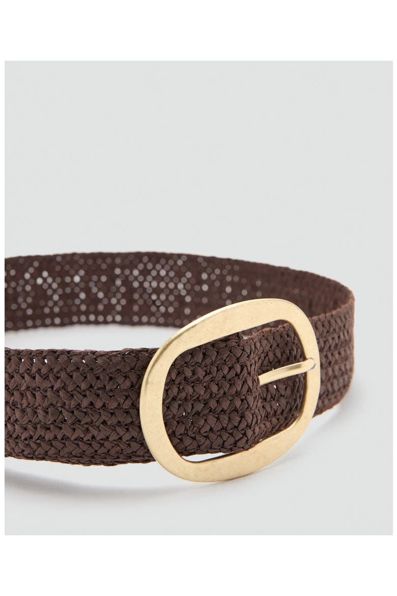 Natural Fiber Belt, Alternate, color, CHOCOLATE