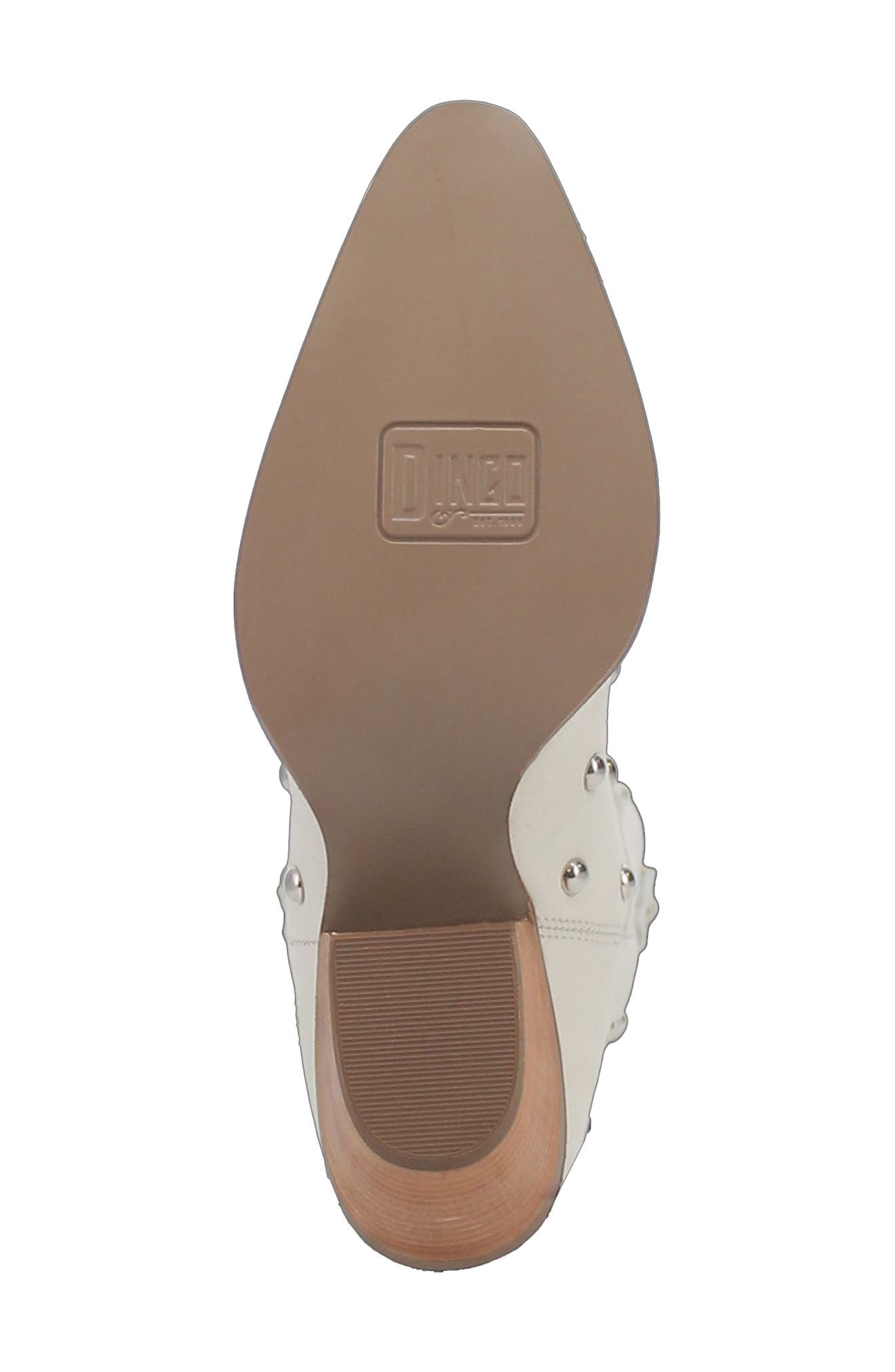 Dingo Broadway Bunny Western Boot, Alternate, color, White