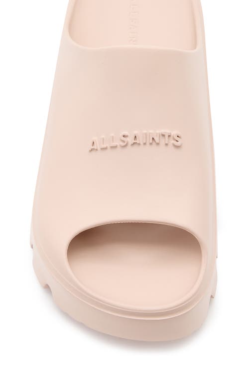 ALLSAINTS ALLSAINTS ECLIPSE PLATFORM SLIDE SANDAL 