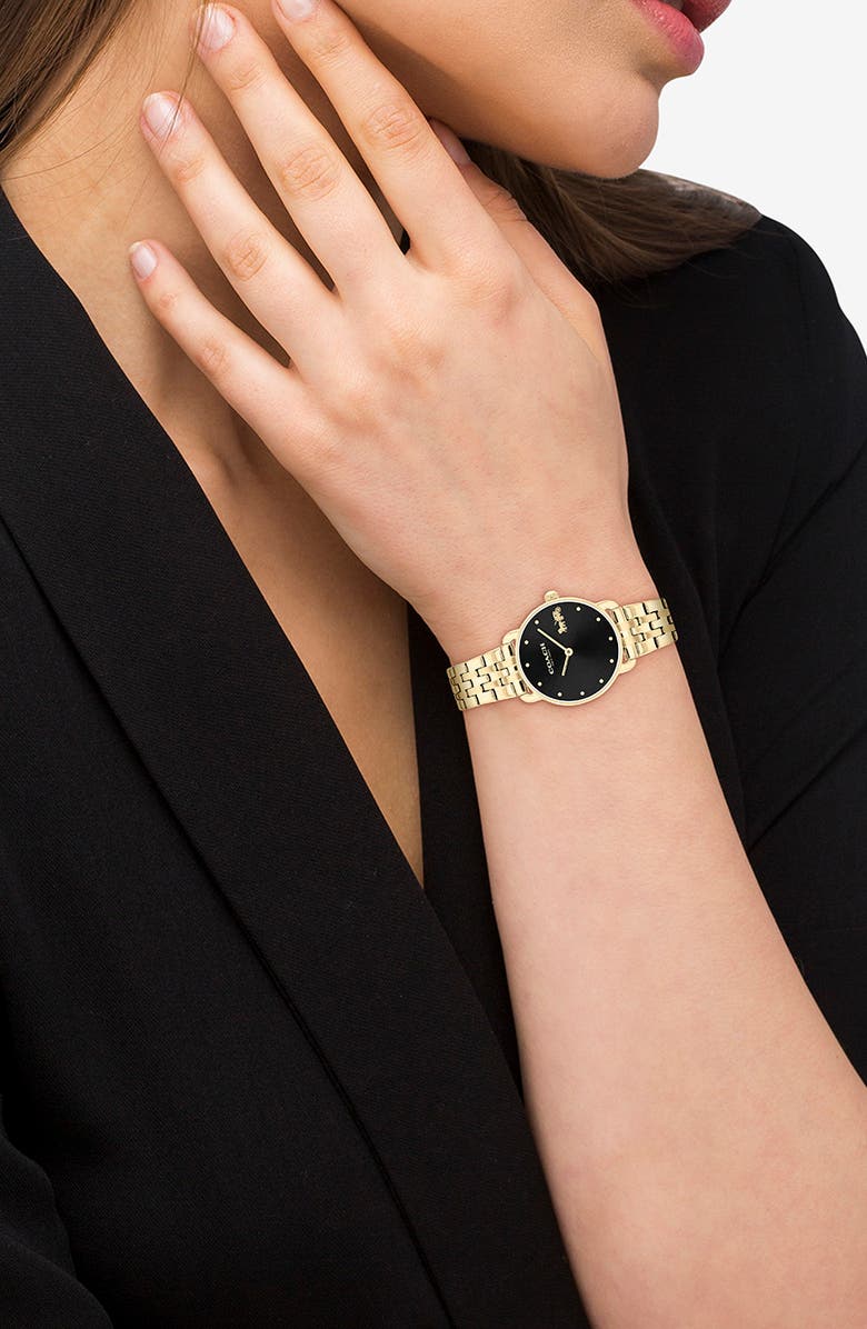 COACH Elliot Bracelet Watch, 28mm, Alternate, color, 