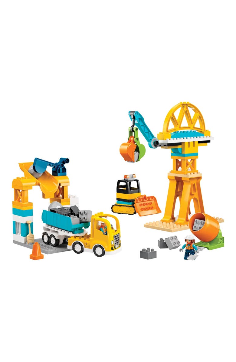 LEGO <sup>®</sup> DUPLO<sup>®</sup> 3-In-1 Construction Site and Vehicles - 10476, Alternate, color, Multicolored