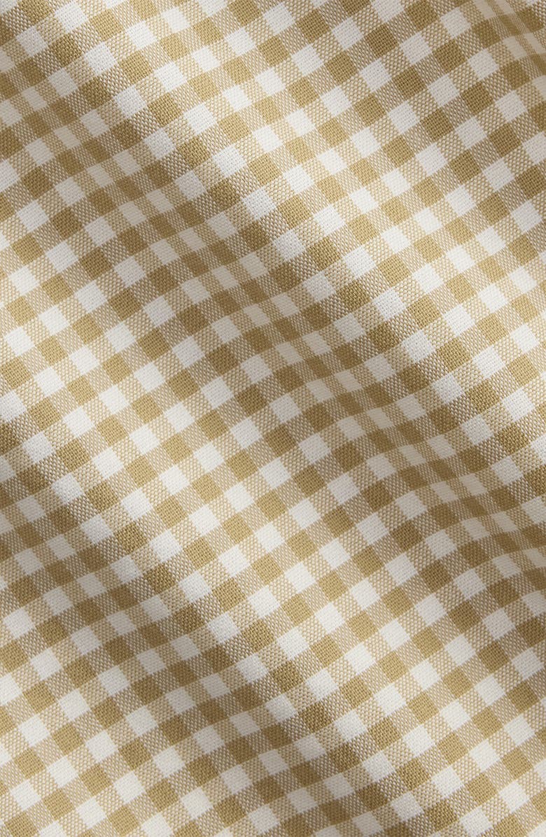 Polo Ralph Lauren Classic Fit Gingham Cotton Button-Down Oxford Shirt, Alternate, color, Coastal Beige/ White