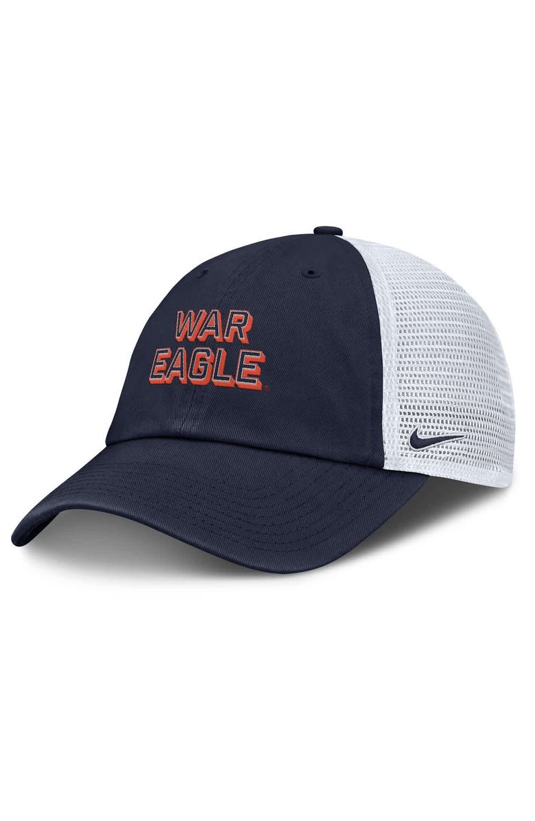 Nike Men's Nike Navy Auburn Tigers 2025 Gameday On-Field Club Adjustable Trucker Hat, Main, color, Navy