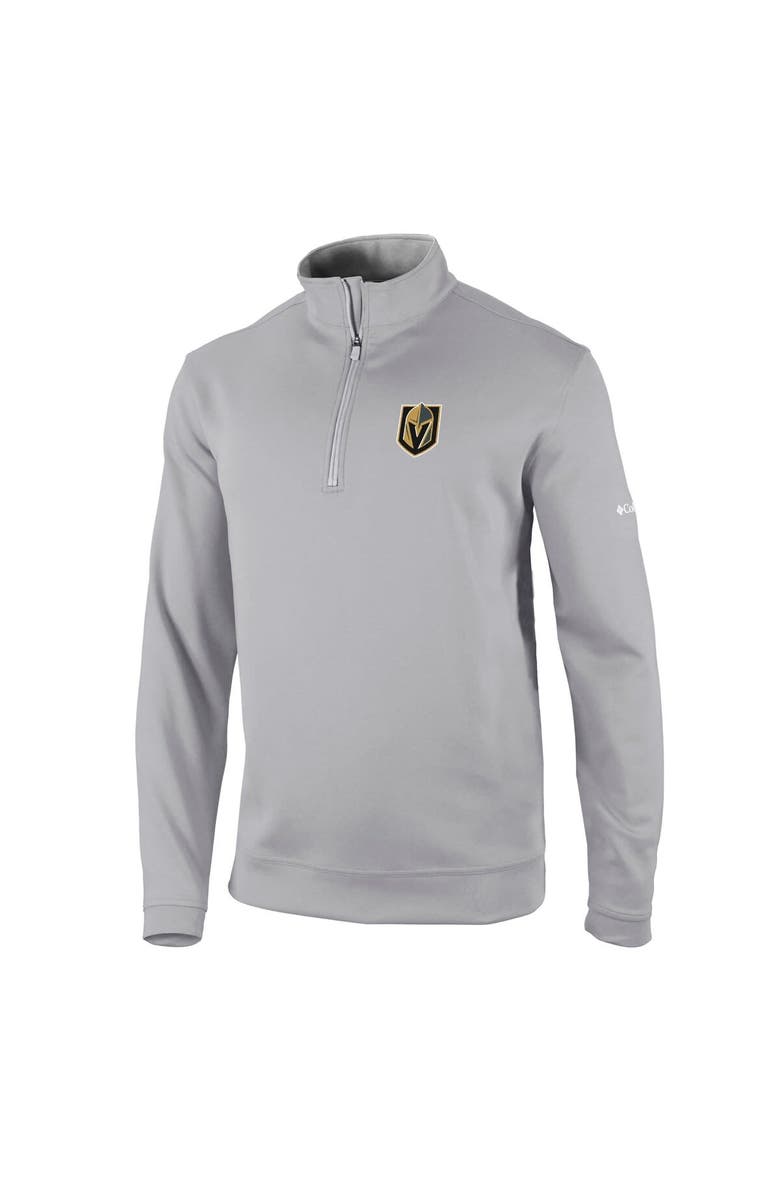 Columbia Men's Columbia Gray Vegas Golden Knights Wickham Hills Omni-Wick Quarter-Zip Jacket, Alternate, color, Gray