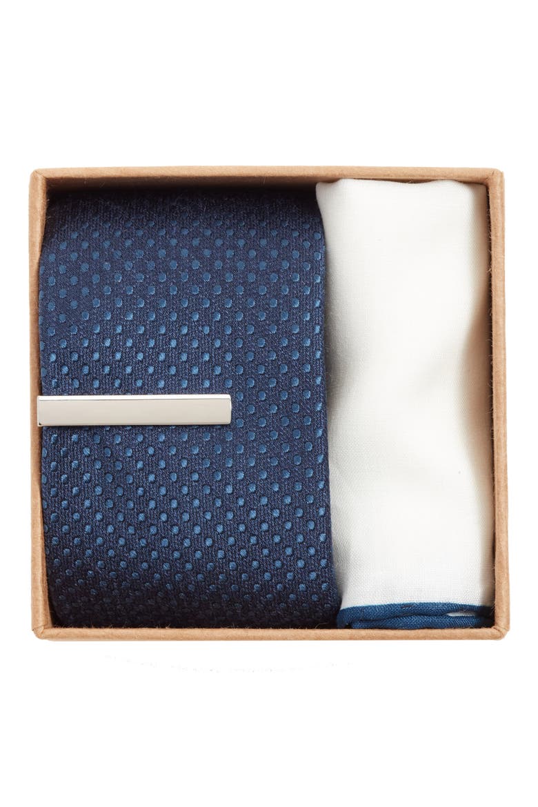 Dot Spin Box Set (Nordstrom Exclusive), Alternate, color, NAVY
