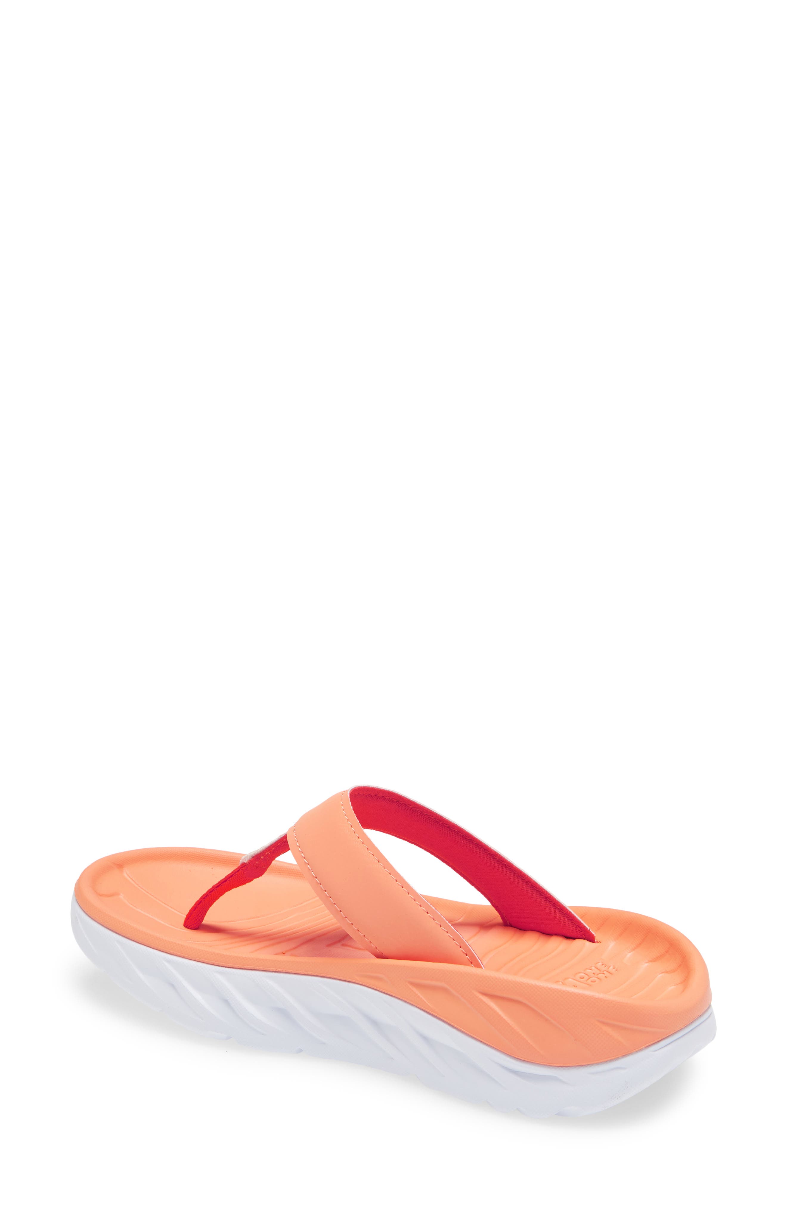 Ora Recovery Flip Flop, Alternate, color, CANTELOPE/ FIESTA