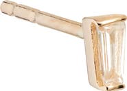 Anzie Cléo Tapered Baguette Stud Earring