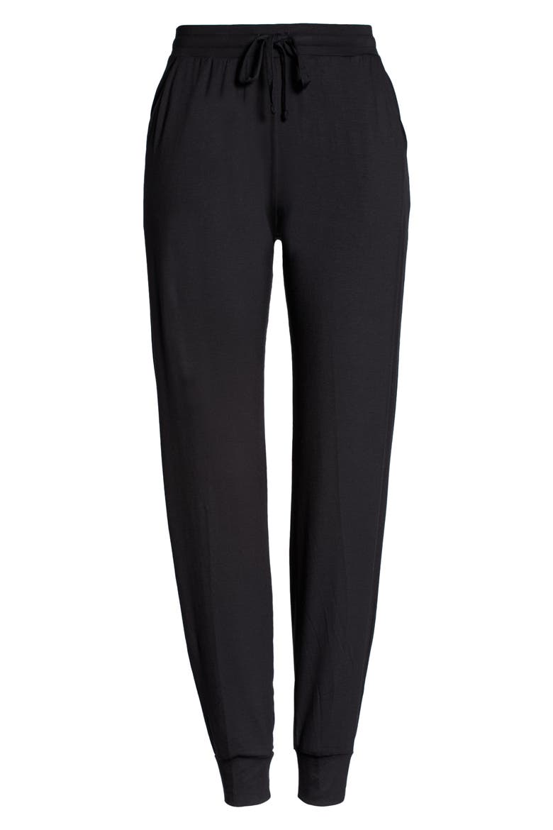 Jersey Joggers, Alternate, color, BLACK