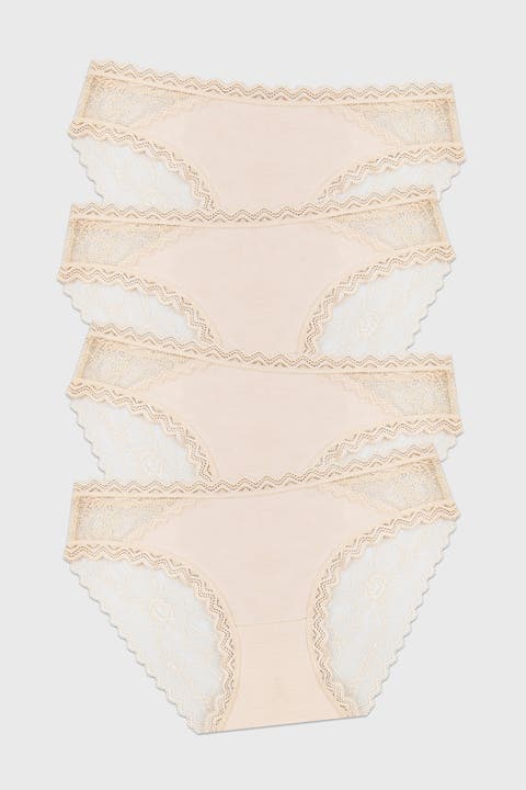 Eco Lace Original Knicker Four 
Pack