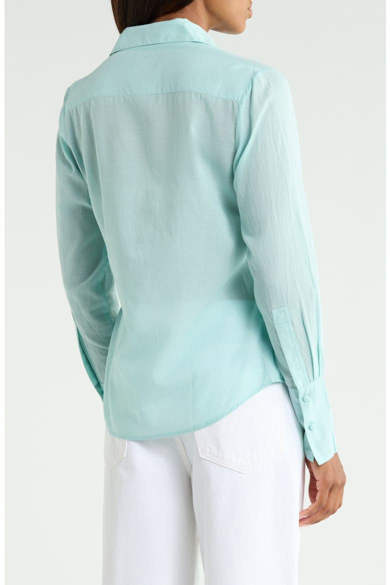 The Mayday Button Shirt, Alternate, color, FLY ME OUT LARKSPUR