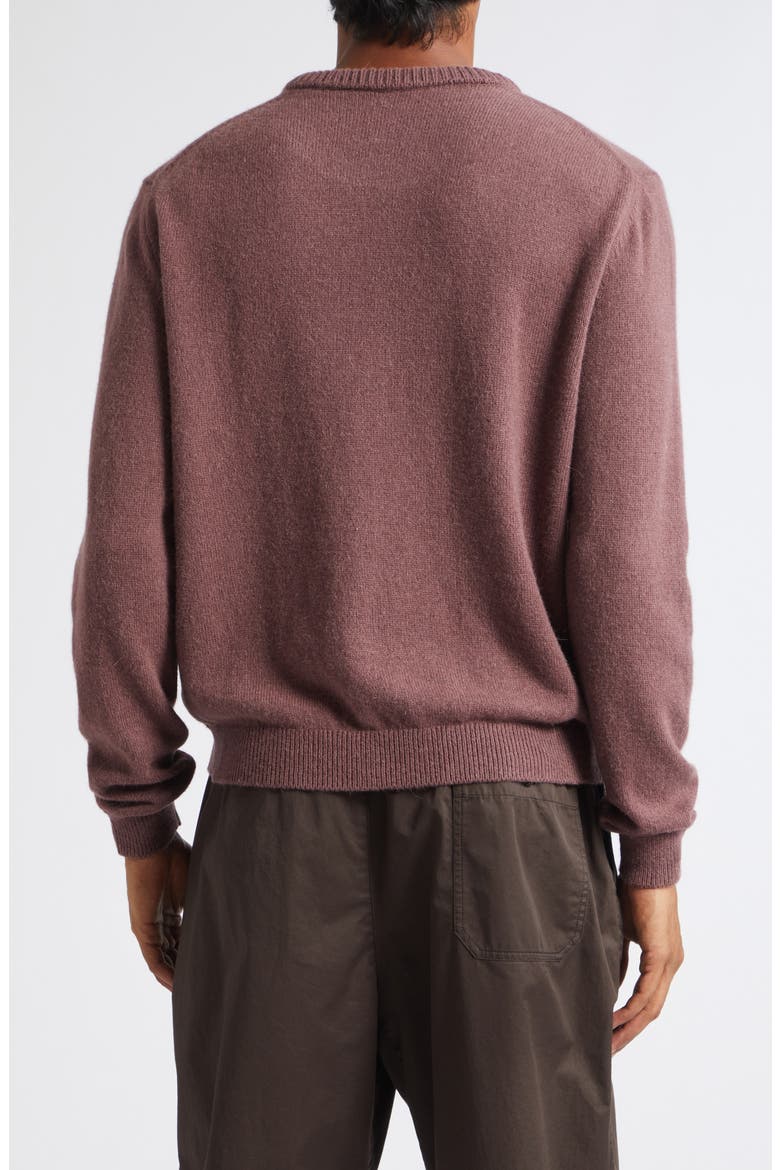Alpaca Blend Sweater, Alternate, color, MAUVE