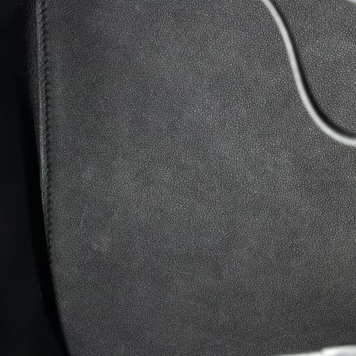 Pre-owned Hermes Hermes Licol Bag Evercolor 17 In Black
