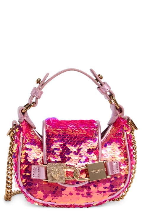 Micro Kingsley Hobo Crossbody Bag