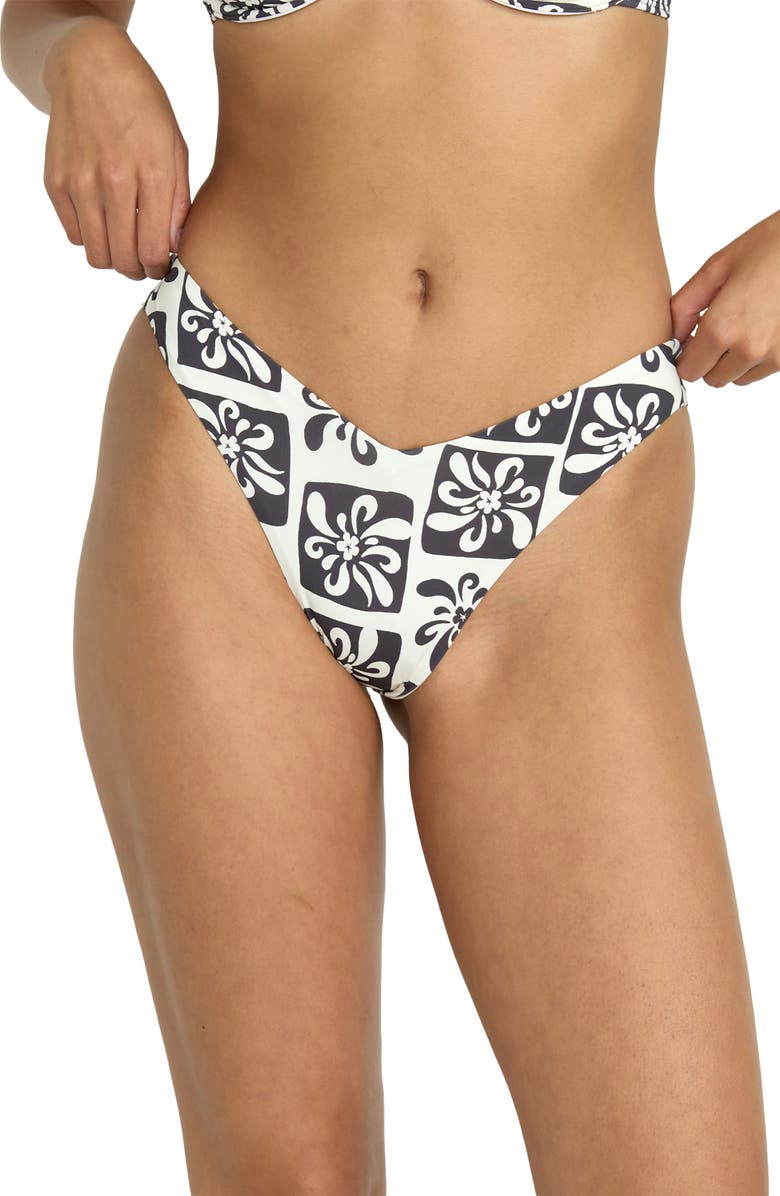 Billabong Ur a Legend Hike Bikini Bottoms, Alternate, color, Black Sands