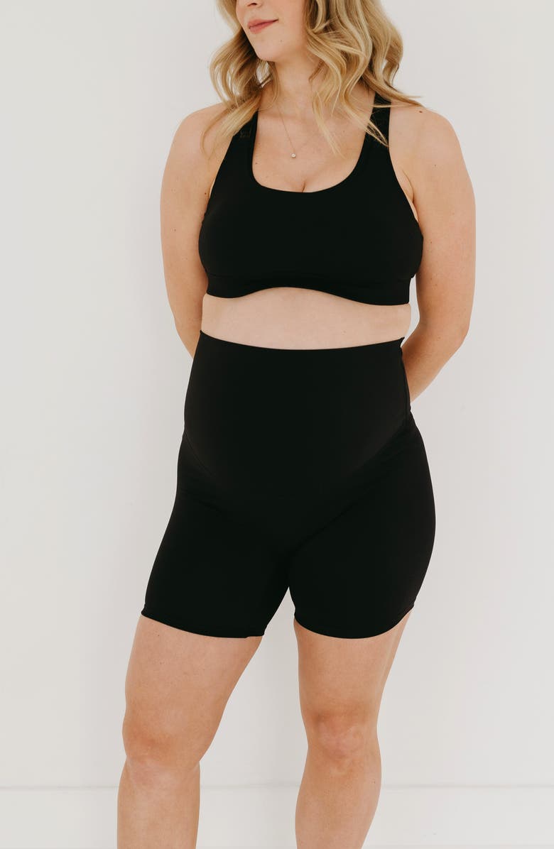 AXK Women's High Impact Racer Back Maternity & Nursing Sports Bra with Easy-Release Breastfeeding Clips, Alternate, color, Black