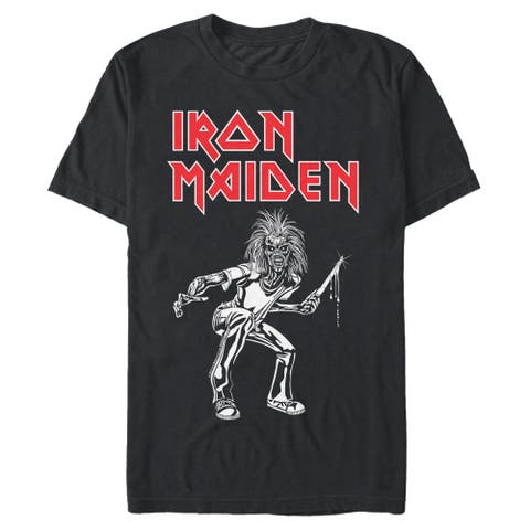 Men's Iron Maiden Eddie Knife  Graphic T-Shirt