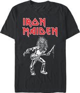 Iron Maiden Men's Iron Maiden Eddie Knife Graphic T-Shirt