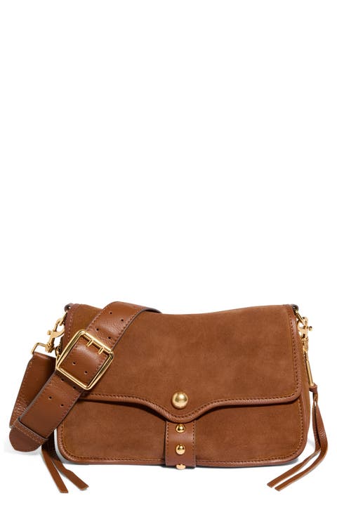 Great Escape Suede Crossbody Bag