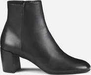 AGL Lynn Bootie Heeled Leather Ankle Boot
